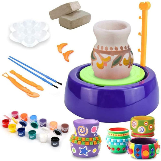 Clay Pottery Game for Kids in Lebanon – Creative DIY Art & Craft Pottery Wheel Set