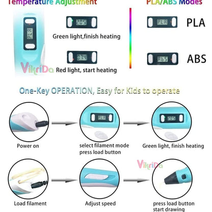 3D Printing Pen - PLA Filament