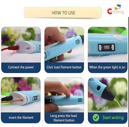 3D Printing Pen - PLA Filament
