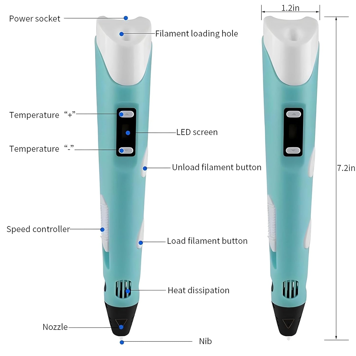 3D Printing Pen - PLA Filament