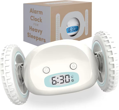 The Runaway Alarm Clock on Wheels