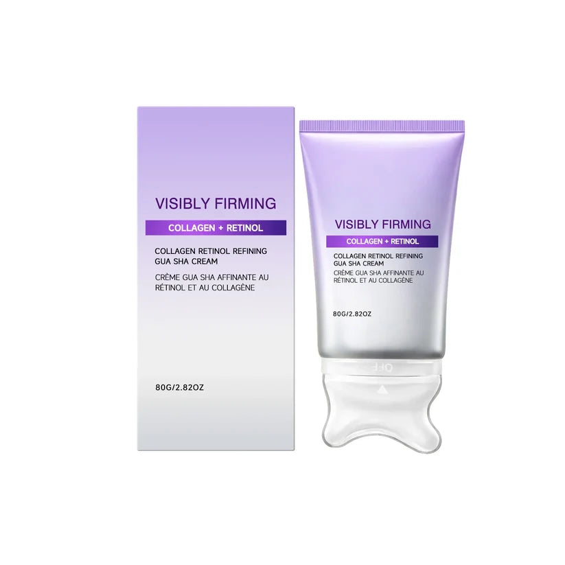 Collagen Retinol Sculpting Cream Gua Sha 2-in-1