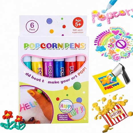 Popcorn Pen – 3D Puffy Drawing Pens