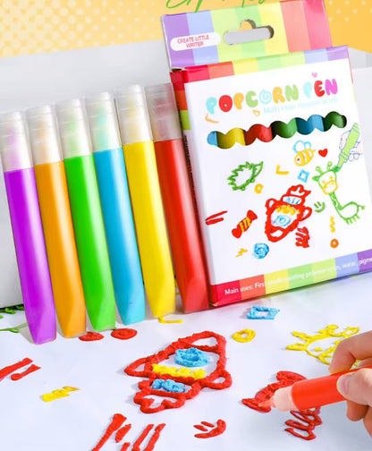 Popcorn Pen – 3D Puffy Drawing Pens