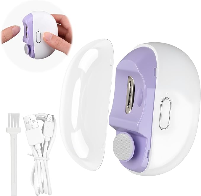 Load video: Electric Nail Trimmer