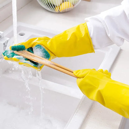Sponge Scrubber Dish Gloves