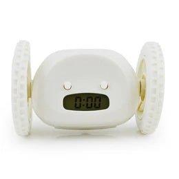 The Runaway Alarm Clock on Wheels - Divinix store